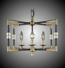  CH3602-36G-ST - 4 Light Magro Cage Chandelier